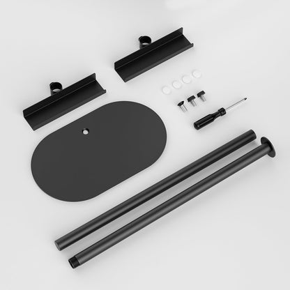 Tabletop Easel Stand Adjustable Picture Frame Holder for Display 30" H Metal for Art, Canvas, Signs, Poster or Photos-Black