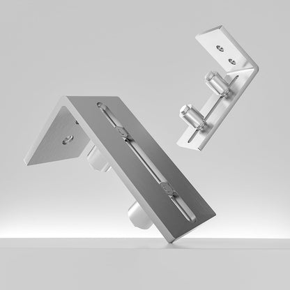 Barn Door Floor Guide Stainless Steel Sliding Door Bottom Guides Wall Mount Adjustable Roller